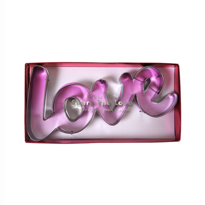 "Love" Cookie Cutter -  Party Supplies - Meri Meri UK - Putti Fine Furnishings Toronto Canada