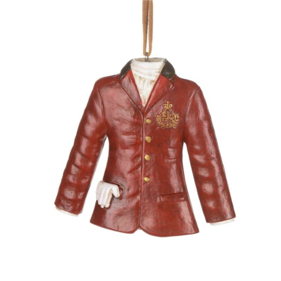 Red Riding Jacket with Crest -  Christmas - CT-Christmas Traditions - Putti Fine Furnishings Toronto Canada