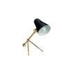 Small Mid Century Style Table Lamp - Black, BI-Bethel International, Putti Fine Furnishings