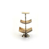 Barclay Butera Montecito 3-Tier Square Horn Dish, ZX-Zodax, Putti Fine Furnishings