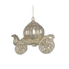 Champagne Glittered Carriage Ornament, CT-Christmas Tradition, Putti Fine Furnishings