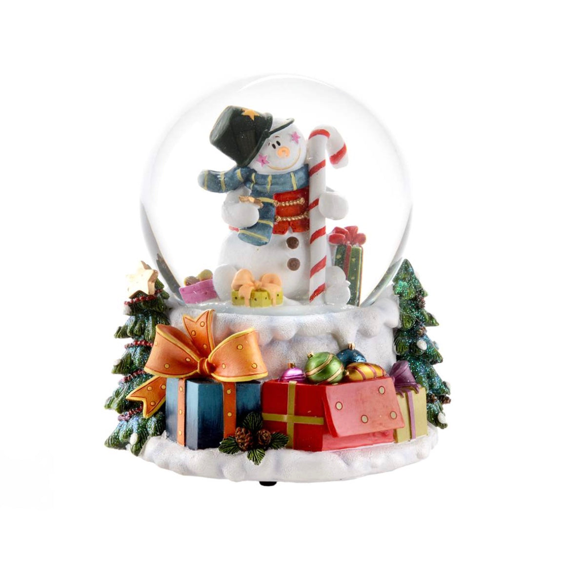  Snowman Snow Globe, CT-Christmas Tradition, Putti Fine Furnishings