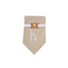 Monogrammed Napkin Set - Initial K, MP-Mud Pie, Putti Fine Furnishings