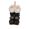 Black Santa Boots Ornament, CT-Christmas Tradition, Putti Fine Furnishings