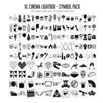 Extra Letter & Symbol Pack - XL