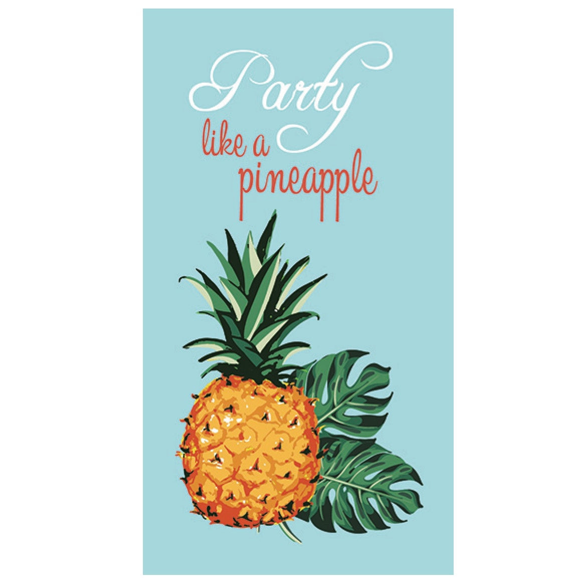 "Party Like a Pineapple" Paper Napkin - Guest