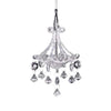 Spun Glass Chandelier Ornament | Putti Christmas Celebrations