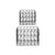 Bloomingville Black Square Metal Baskets  | Putti Fine Furnishings 