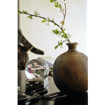 CoolSnowGlobes | Butterfly on Branch Cool Snow Globe | Putti Celebrations