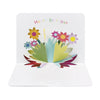 The Art File | Flowers Happy Birthday Pop Up Greeting Card | Putti Celebrations