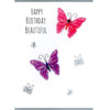 "Happy Birthday Beautiful" Butterfly Greeting Card | Putti Canada
