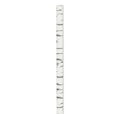 Straws with Birch Print - Box of 100