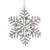 Crystal Snowflake Ornament | Putti Christmas Celebrations 