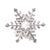 Crystal Snowflake Christmas Brooch | Putti Fine Fashions 