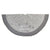 Silver "Merry Christmas" Round Tree Skirt  | Putti Christmas Celebrations Canada