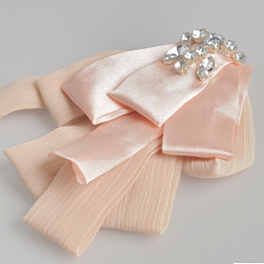  Miss Rose Sister Violet Pink Satin Diamante Brooch, MRSV-Miss Rose Sister Violet, Putti Fine Furnishings