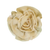  Miss Rose Sister Violet Ruffle Flower Brooch Cream, MRSV-Miss Rose Sister Violet, Putti Fine Furnishings