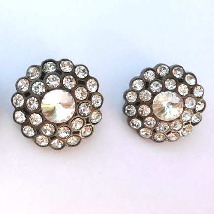  Miss Rose Sister Violet Full Diamante Buttons, MRSV-Miss Rose Sister Violet, Putti Fine Furnishings