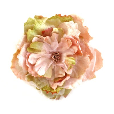  Miss Rose Sister Violet Cabbage Rose - Peach, MRSV-Miss Rose Sister Violet, Putti Fine Furnishings