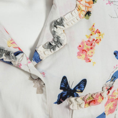 "Secret Garden" Floral Ladies Cotton Pyjamas | Putti Fine Fashions