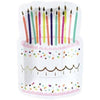 Birthday Cake Die Cut Paper Plates | Putti Party Supplies