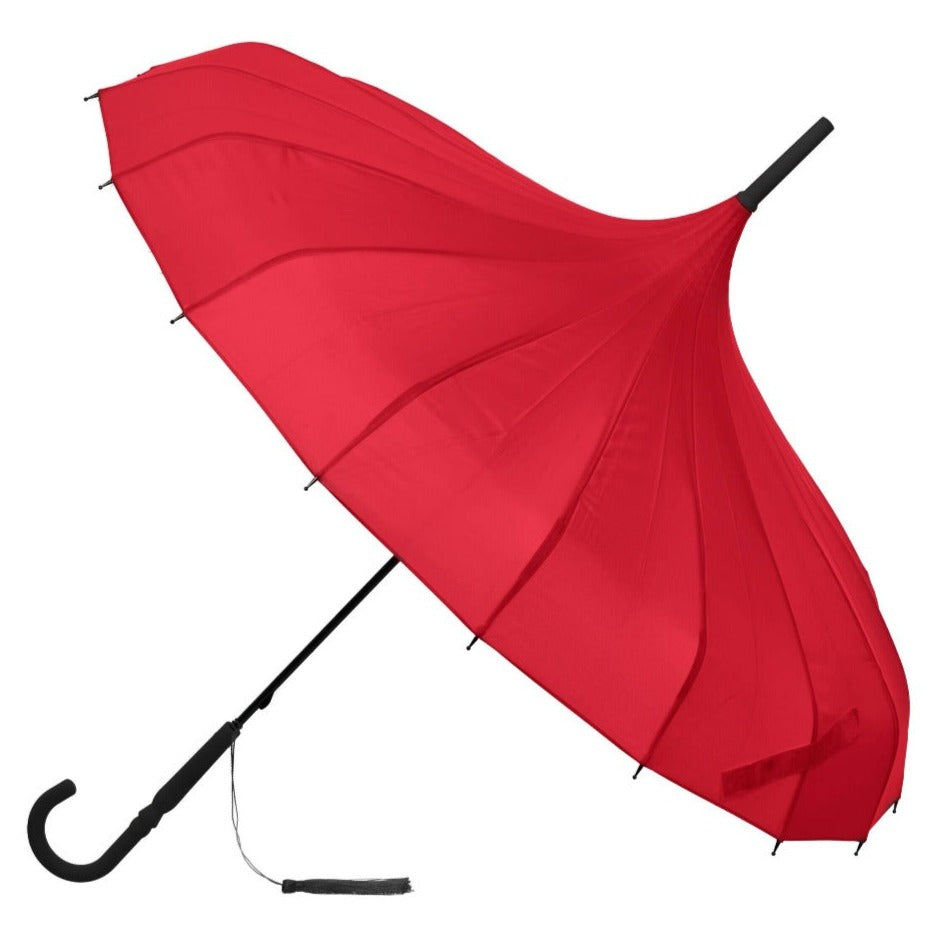 Soak London Red Pagoda Umbrella | Putti Fine Fashions 
