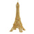 Gold Acrylic Eiffel Tower Ornament  | Putti Christmas