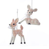 Kurt Adler Pink Baby Reindeer Ornament | Putti Christmas