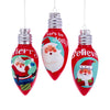 Kurt Adler Mid Century Santa Bulb Ornament | Putti Christmas