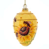 Kurt Adler Bee with Sunflower Glass Egg Ornament | Putti Christmas