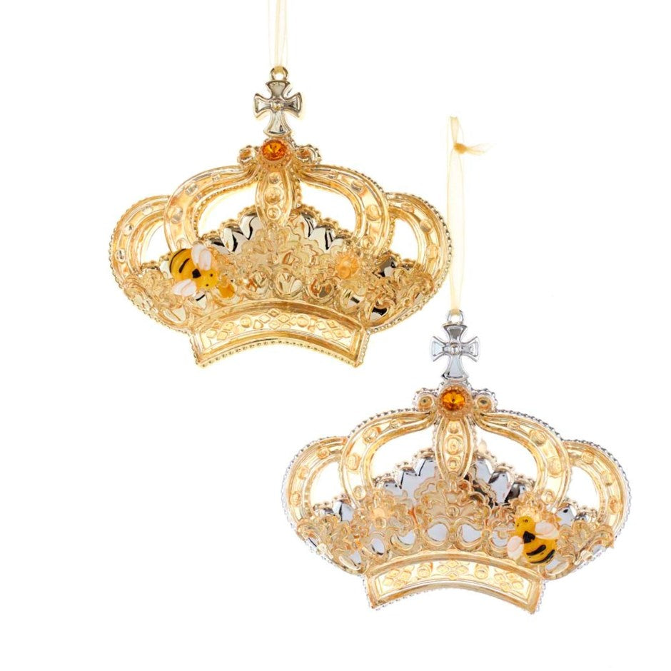 Kurt Adler "Queen Bee" Crown Ornament | Puttio Christmas 