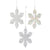 Kurt Adler Clear Snowflake Ornament | Putti Christmas Canada 
