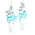 Kurt Adler Turquoise Deer Ornament | Putti Christmas Canada 