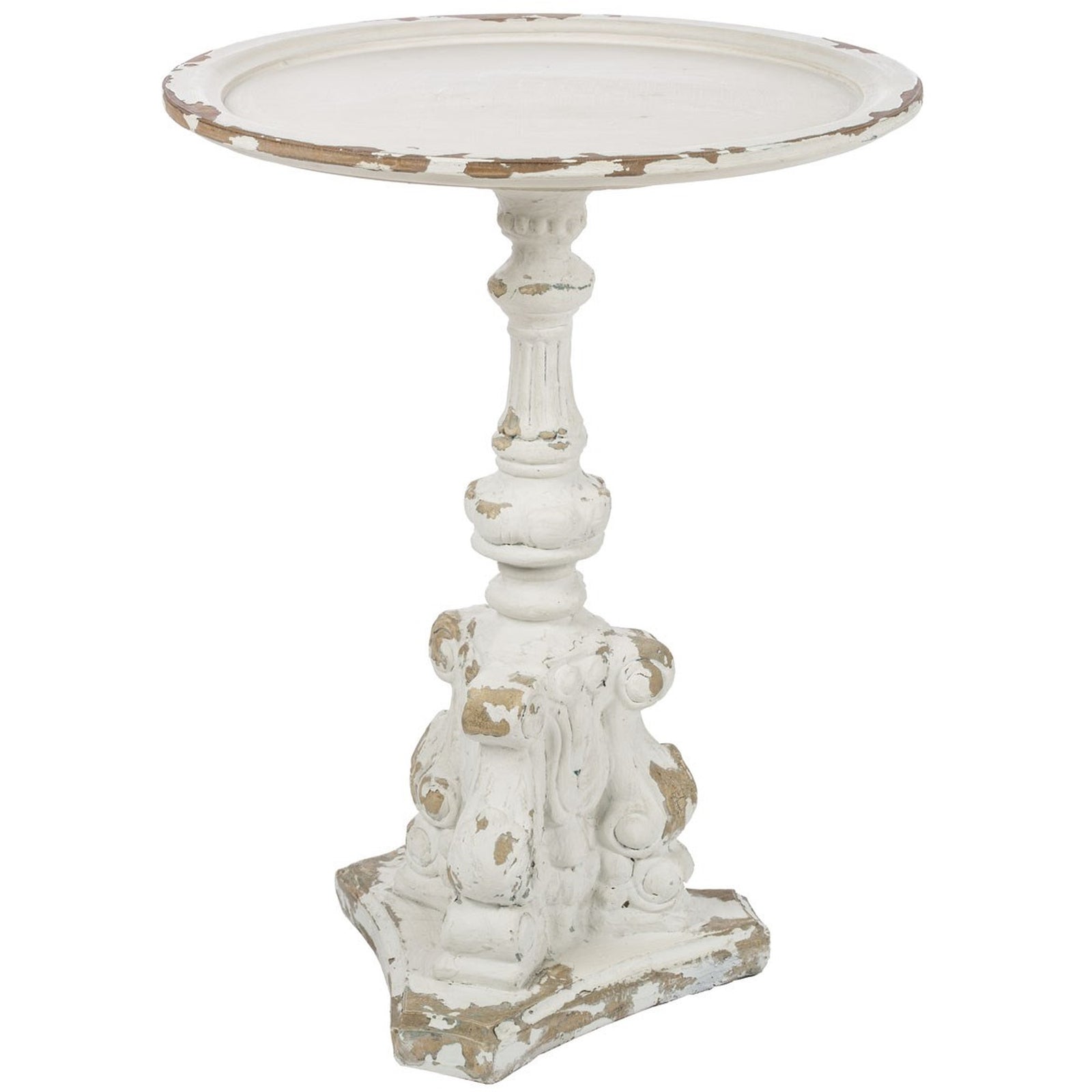 Round Pedestal Side Table