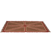 Small Brown Union Jack Rug, CH-Coach House, Putti Fine Furnishings