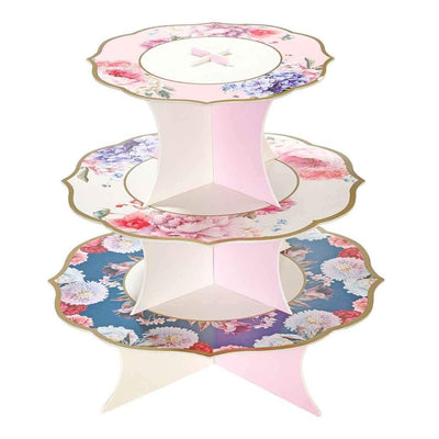 Truly Scrumptious Floral Cake Stand