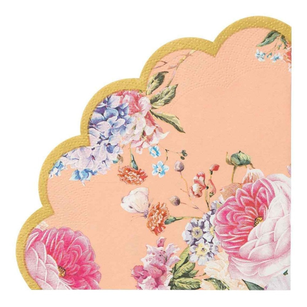 Truly Scrumptious Floral Scalloped Napkin