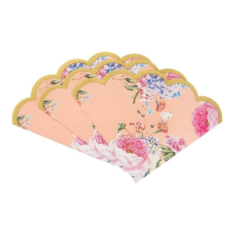 Truly Scrumptious Floral Scalloped Napkin