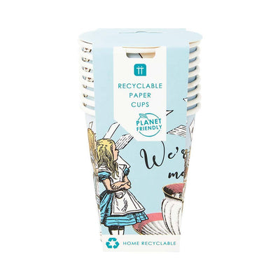 Truly Alice Blue Cups  | Putti Party Supplies