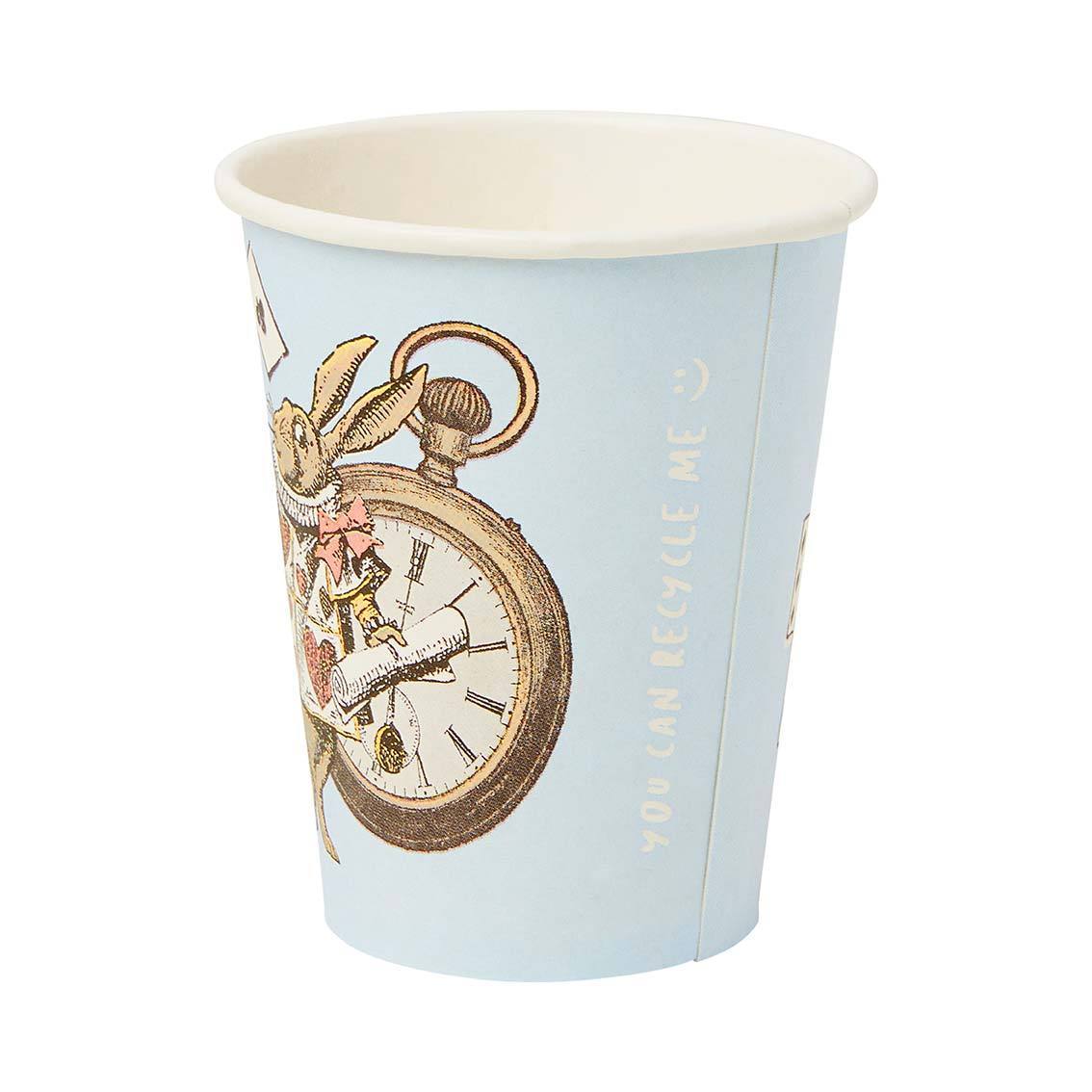 Truly Alice Blue Cups  | Putti Party Supplies 
