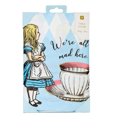 Alice in Wonderland Paper Tablecloth