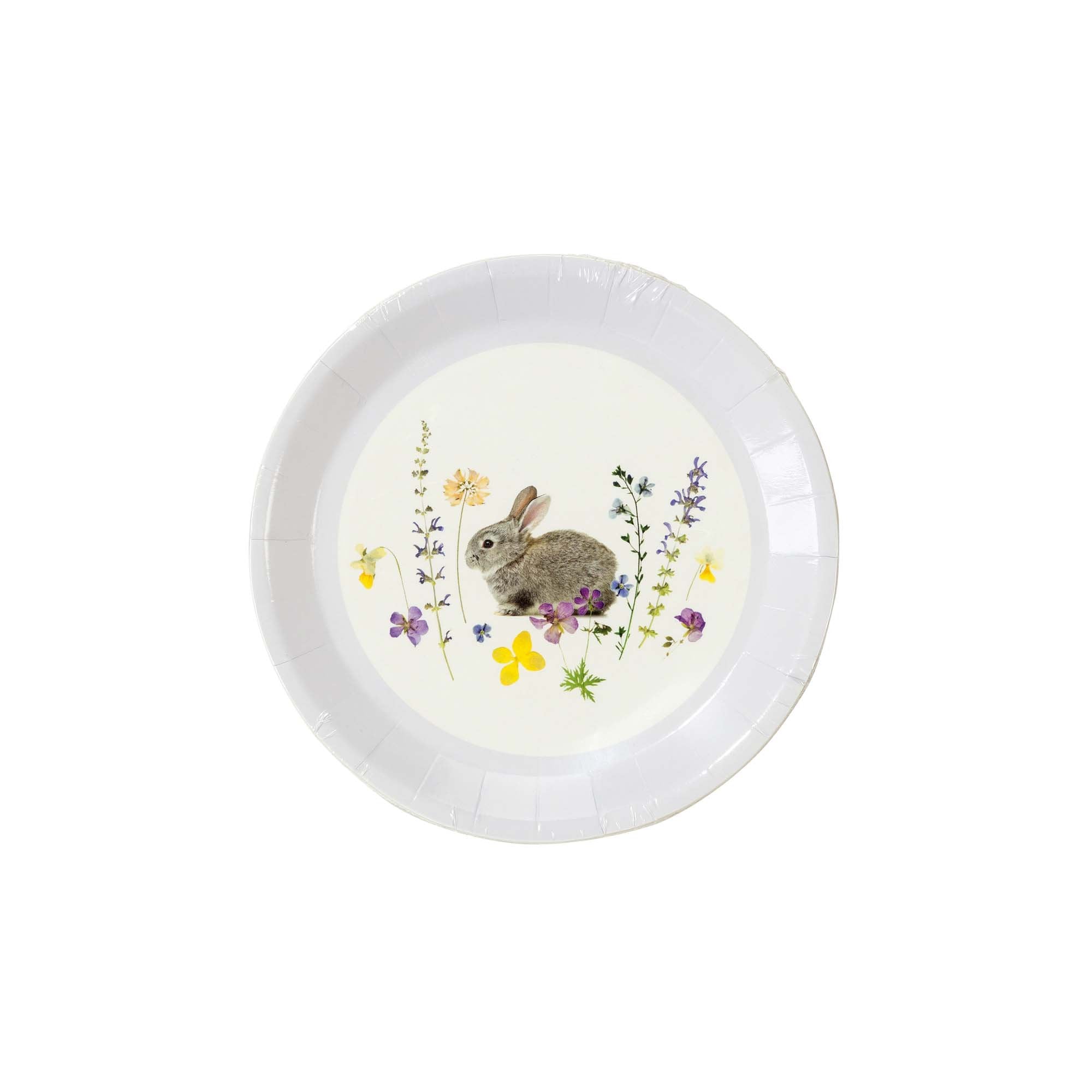 Talking Tables Truly Bunny Paper Plates Lilac - Le Petite Putti Party Canada