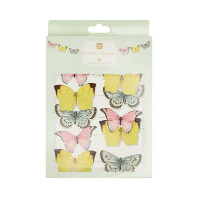 Truly Fairy Mini Paper Butterfly Bunting | Putti Party Supplies