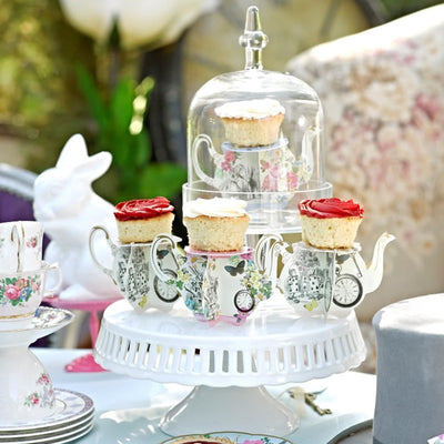 Truly Alice Teapot Cake Stands -  Party Supplies - Talking Tables - Putti Fine Furnishings Toronto Canada - 4