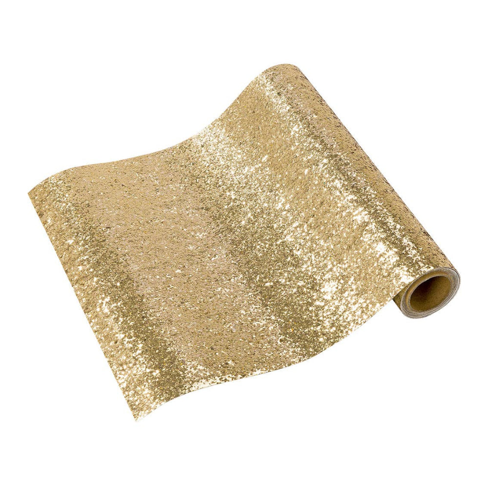 Talking Tables - Luxe Gold Glitter Table Runner  | Putti Fine Furnishings Canada