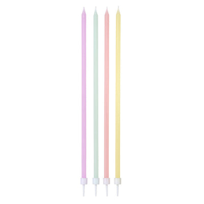 Talking Tables "We Heart Pastel" Long Party Candles - Putti Canada