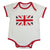  Union Jack Baby Grow, PC-Powell Craft Uk, Putti Fine Furnishings