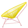 Acapulco Chair - Custom Color on Coral Pink Frame