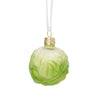 Brussel Sprout Glass Ornament