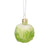 Brussel Sprout Glass Ornament